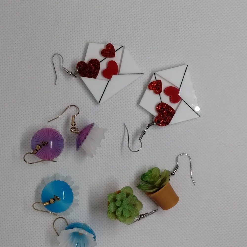 Quirky earring mix set